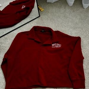 Forever 21 Red Crop Top